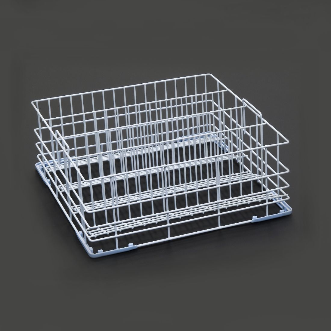 Hobart 4 Division Tilt Glass Rack (390x390mm)