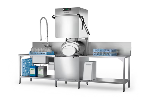 Hobart PREMAX AUPL Pass Through Dishwasher