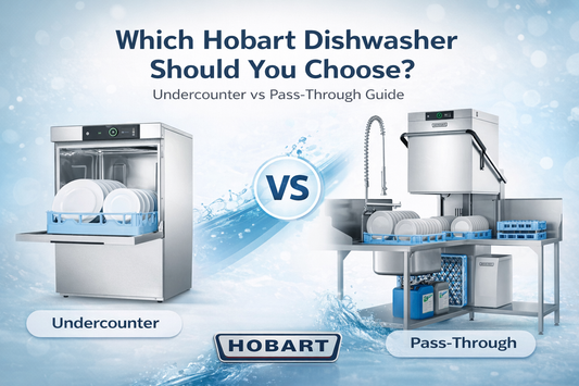 Which Hobart Dishwasher Should You Choose? Undercounter vs Pass-Through