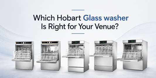 Hobart glasswasher range
