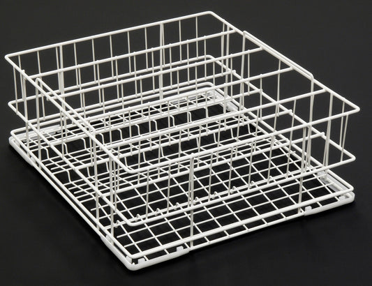 Hobart 4 Division Tilt Glass Rack (500x500mm)