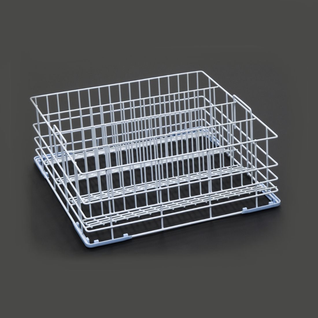 Hobart 4 Division Tilt Glass Rack (400x400mm)