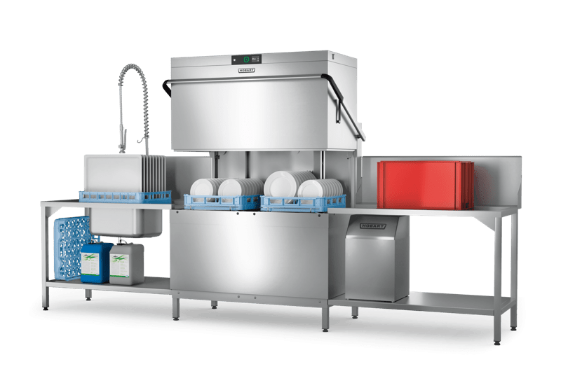 Hobart PROFI AMXT Pass Through Dishwasher