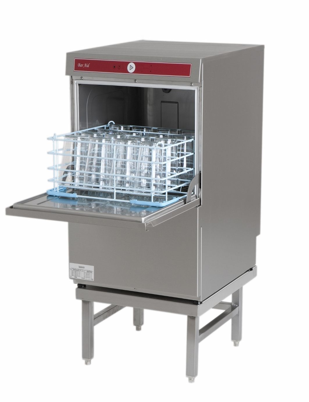 Hobart Stainless Steel Stand for - 500 x 500 for Glasswashers