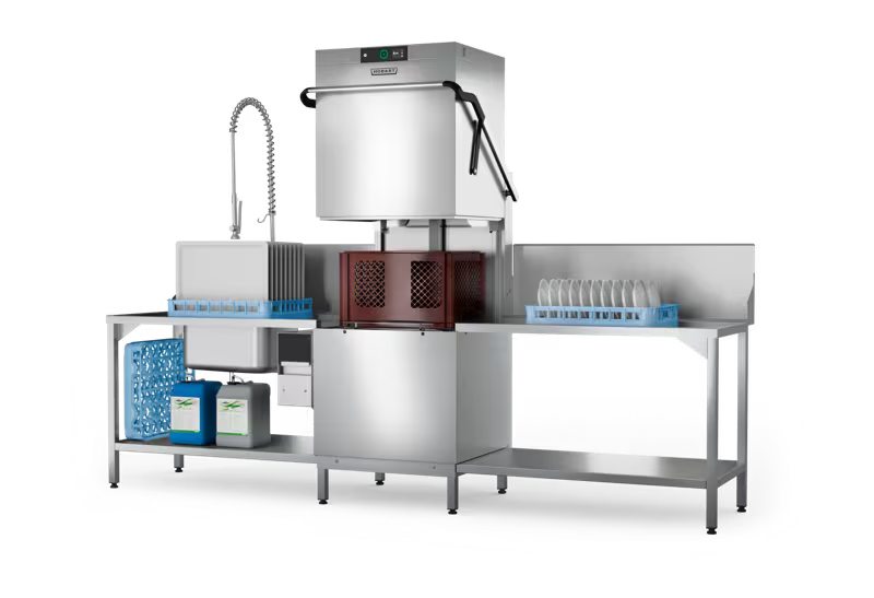 Hobart PREMAX AUPL Pass Through Dishwasher