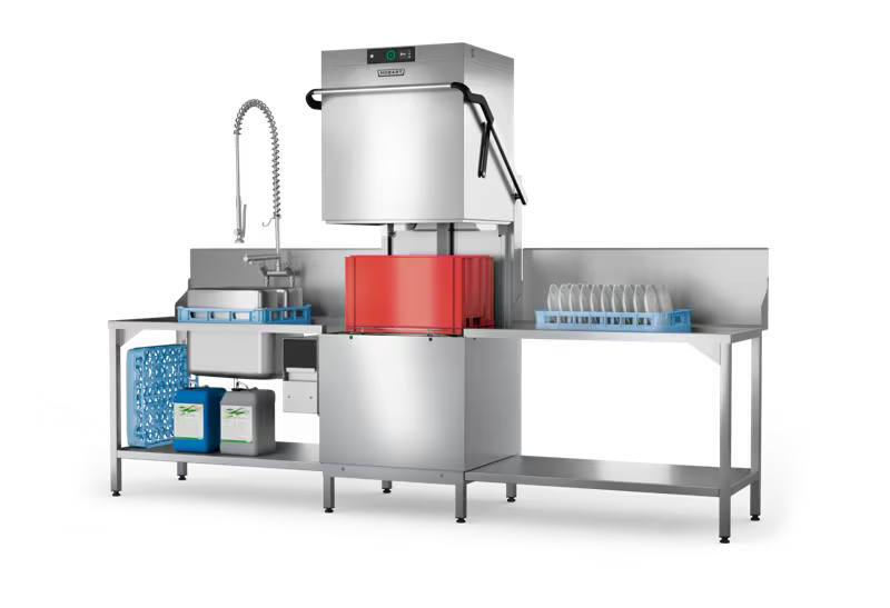 Hobart PREMAX AUPL Pass Through Dishwasher