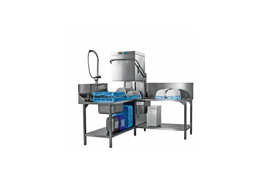 Hobart PREMAX AUPRS Pass Through Dishwasher