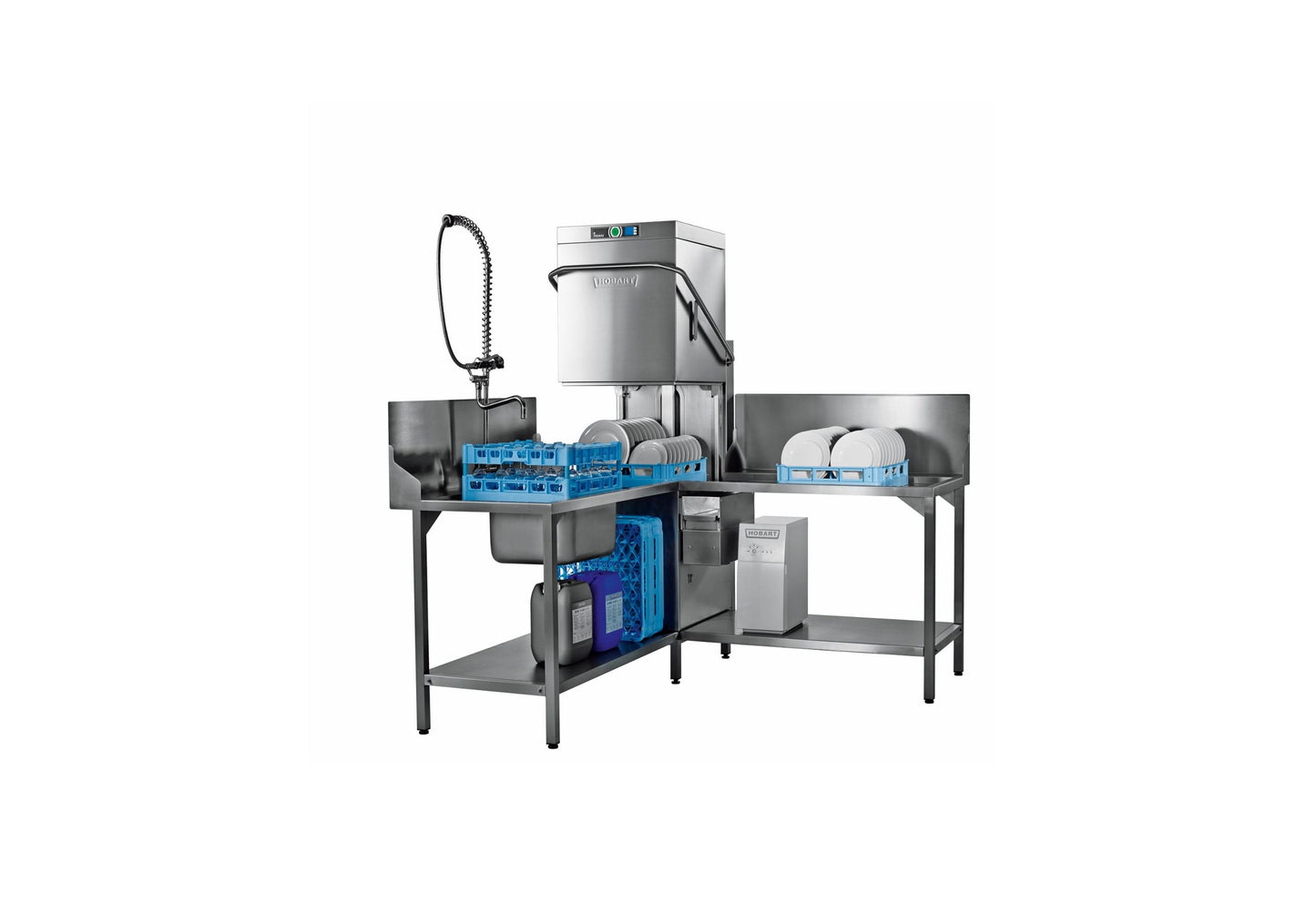 Hobart PREMAX AUP Pass Through Dishwasher