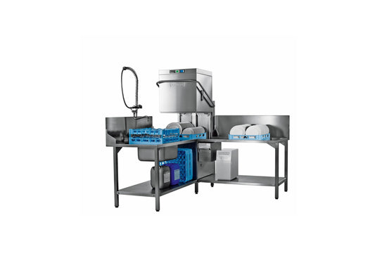 Hobart PREMAX AUPS Pass Through Dishwasher