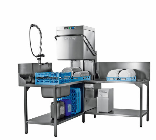 Hobart PREMAX AUPS Pass Through Dishwasher